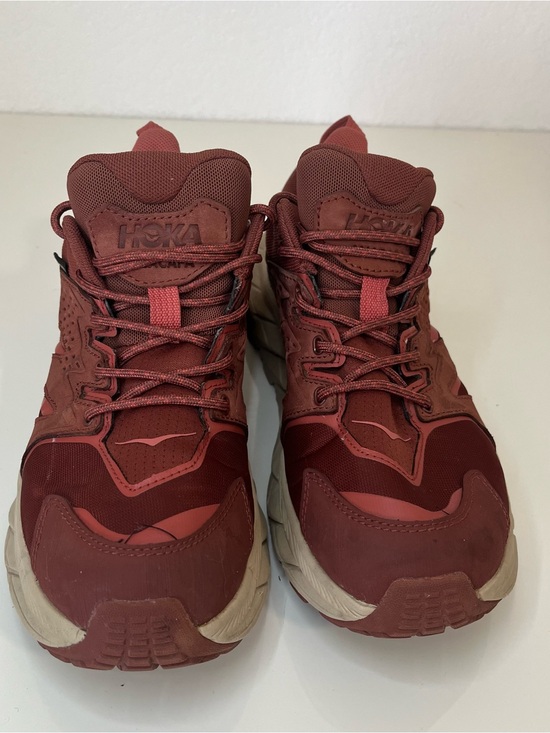 Hoka Shoes - Hoka Anacapa Low GTX Cherry Mahogany/ Hot Sauce 1119373 Size 7.5